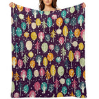 Night Forest Eco-conscious Throw Blanket