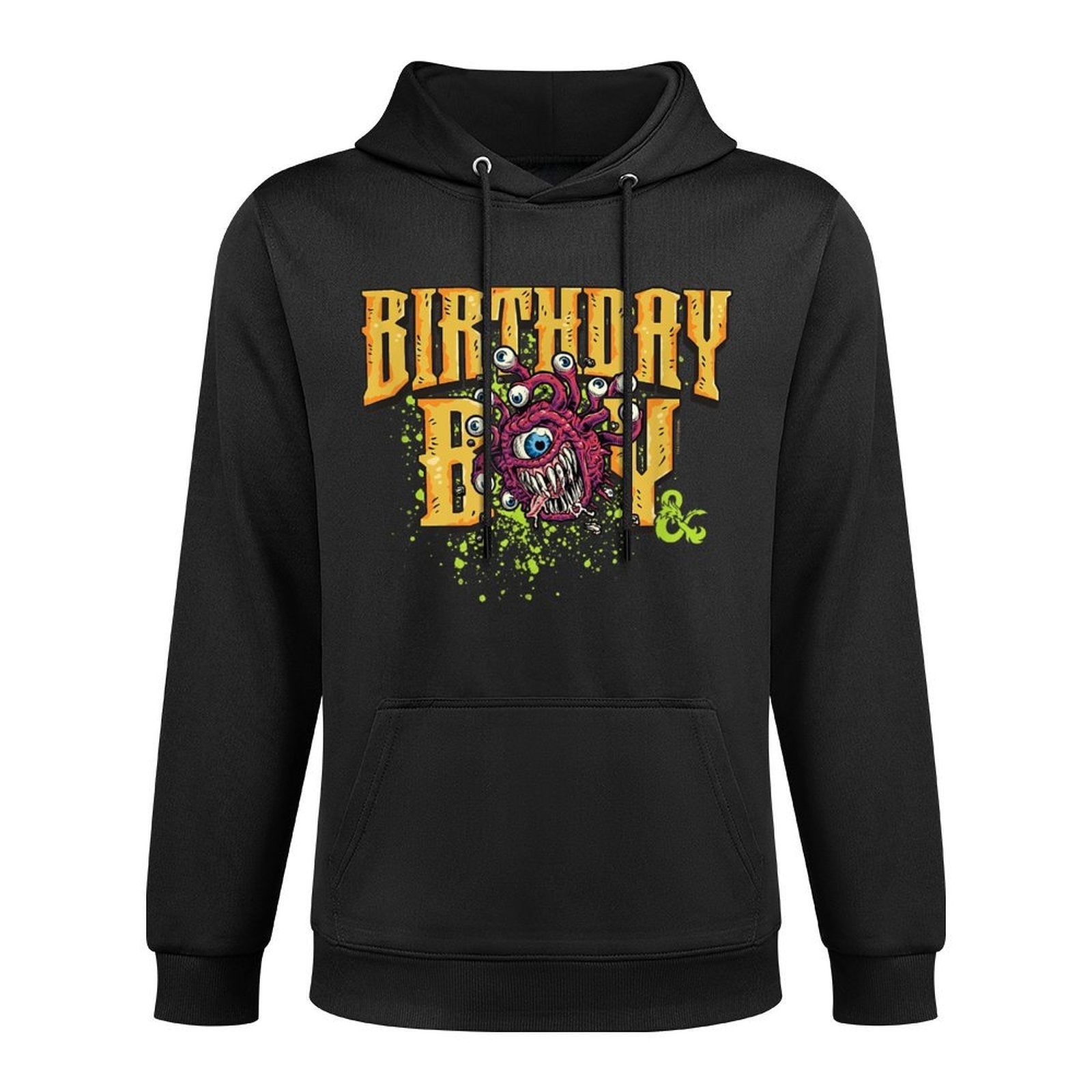 Dungeons  Dragons Birthday Boy Beholder Lawful Evil Icon Colorfast Hoodie