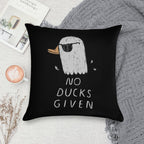 No Ducks Given Soft Luxury Feel Throw Pillow