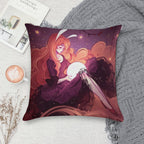 Alena Soft Short Plush Fabric Throw Pillow