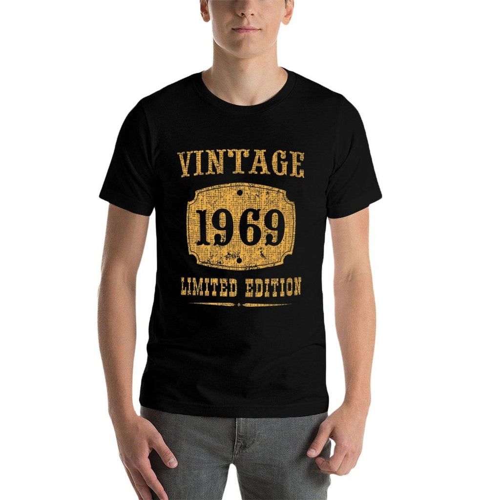 50 Years Old Boy Gifts 50th Birthday Gifts Vintage Graphic Premium  Breathable T-Shirt