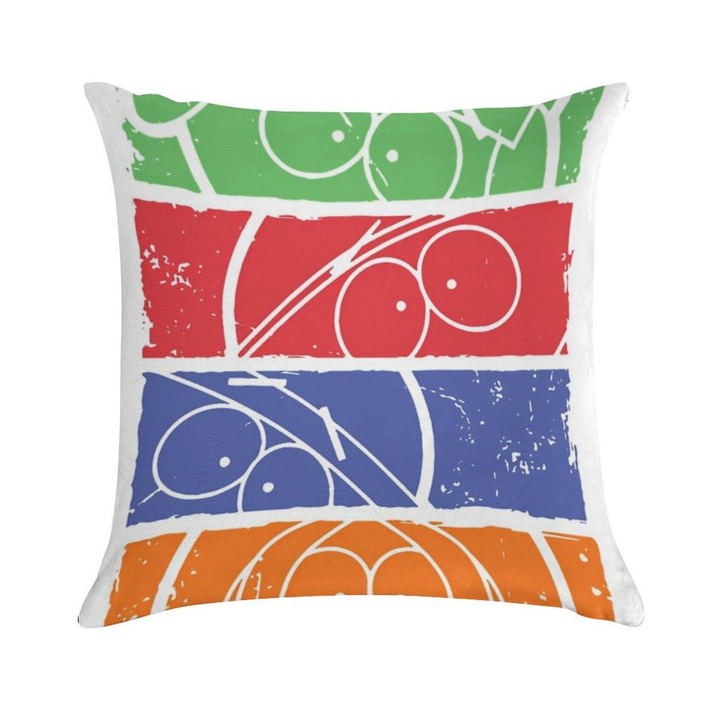 South Park Minimal Faces Soft High-Density Material Throw Pillow