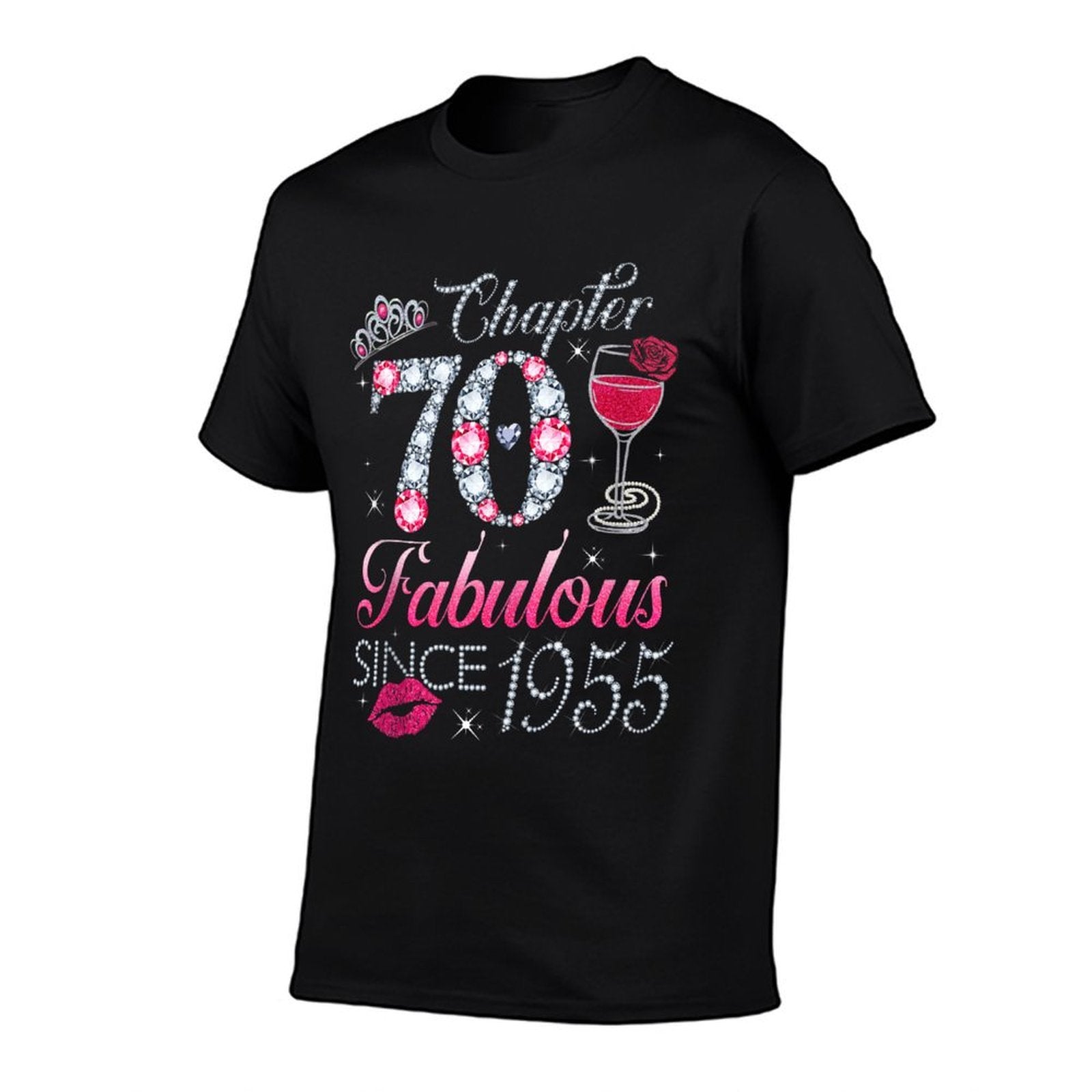 Chapter 70 Fabulous Since 1955 70Th Birthday Gift For Women  High-quality Stitching T-Shirt