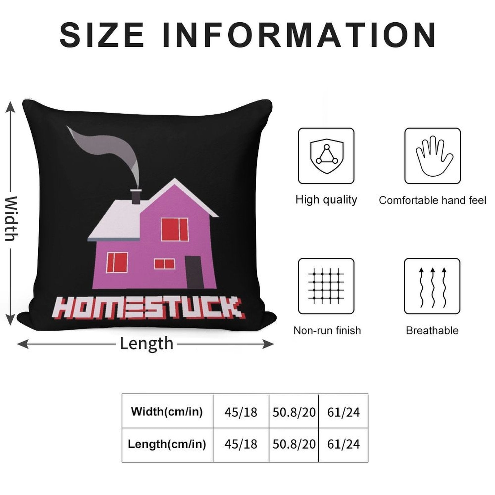 Homestuck Home House Book 4 Colors Soft Fade-Resistant Throw Pillow