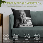 WWACD What Would Alan Cumming Do Soft Multiple Sizes Throw Pillow