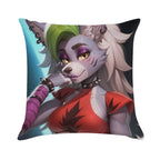 Roxanne Wolf Idle Soft Easy Maintenance Throw Pillow