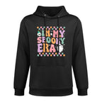 In My Spooky Era Cute Ghost Halloween Costume Girl Women Kid Colorfast Hoodie