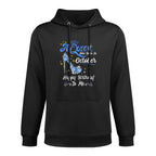 Queen Was Born in October Cute Funny Happy Birthday Gift Shape Retention Hoodie