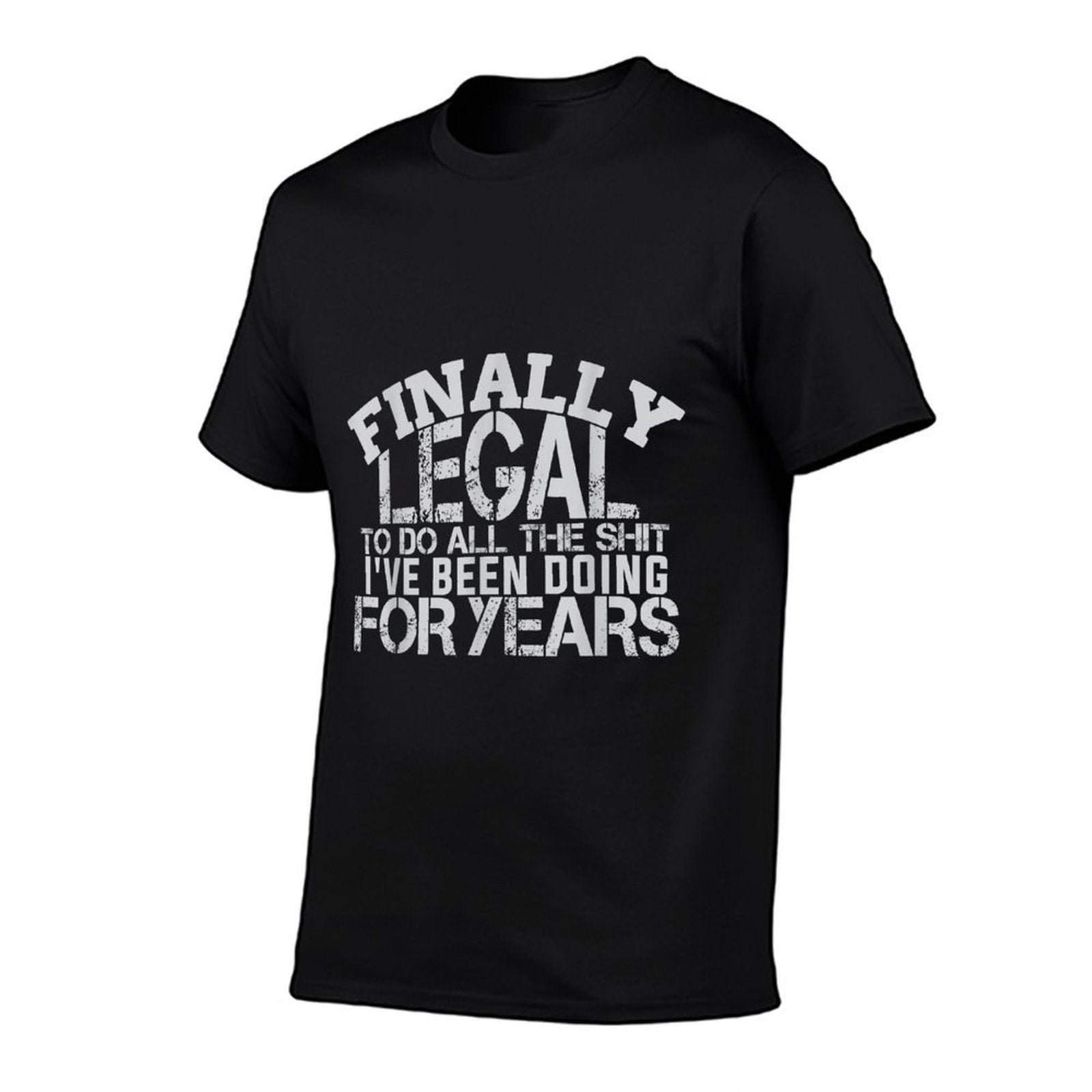 Finally Legal Funny 21st Birthday  Soft T-Shirt