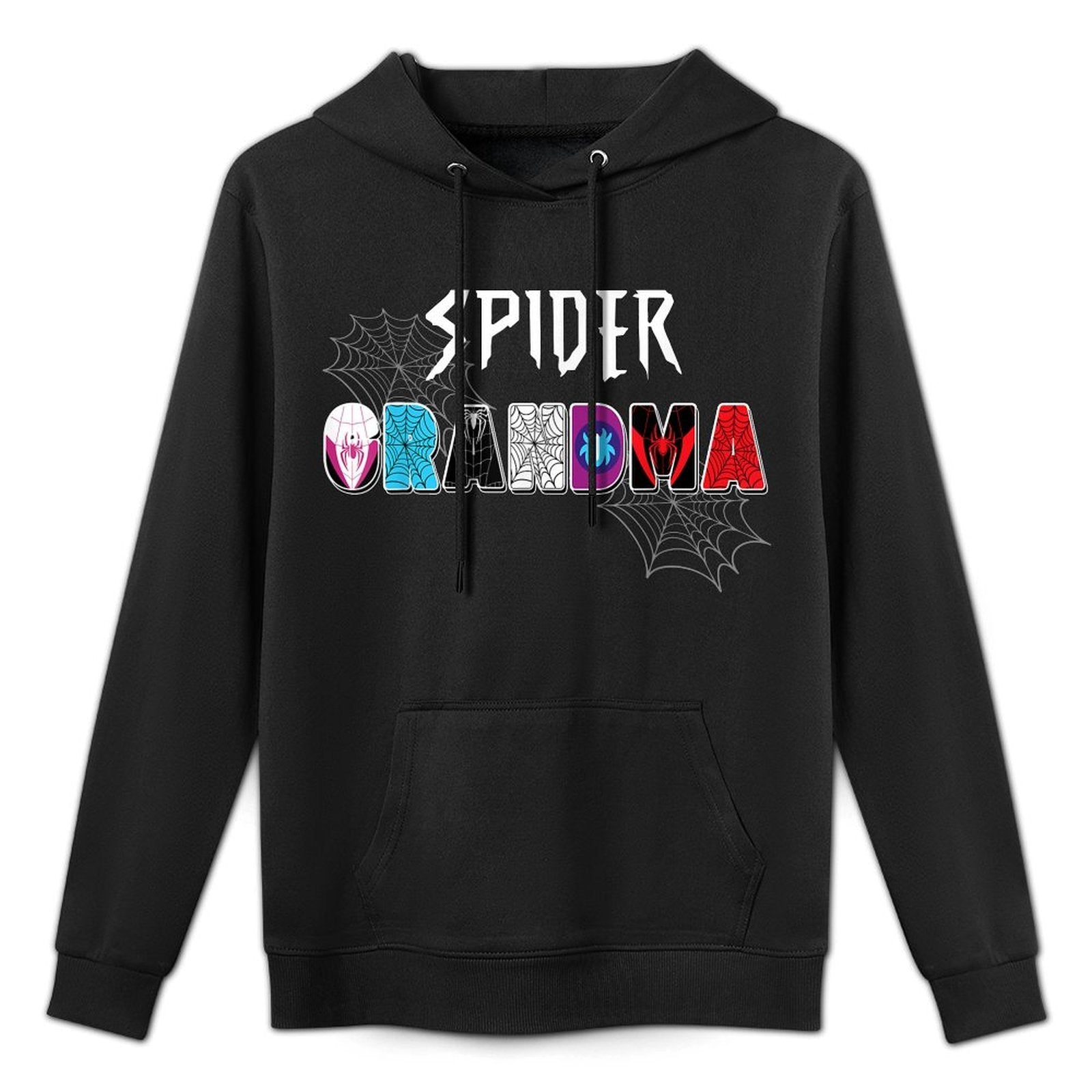 Women Spider Grandma Matching Family Birthday Party All-Day Comfort Hoodie