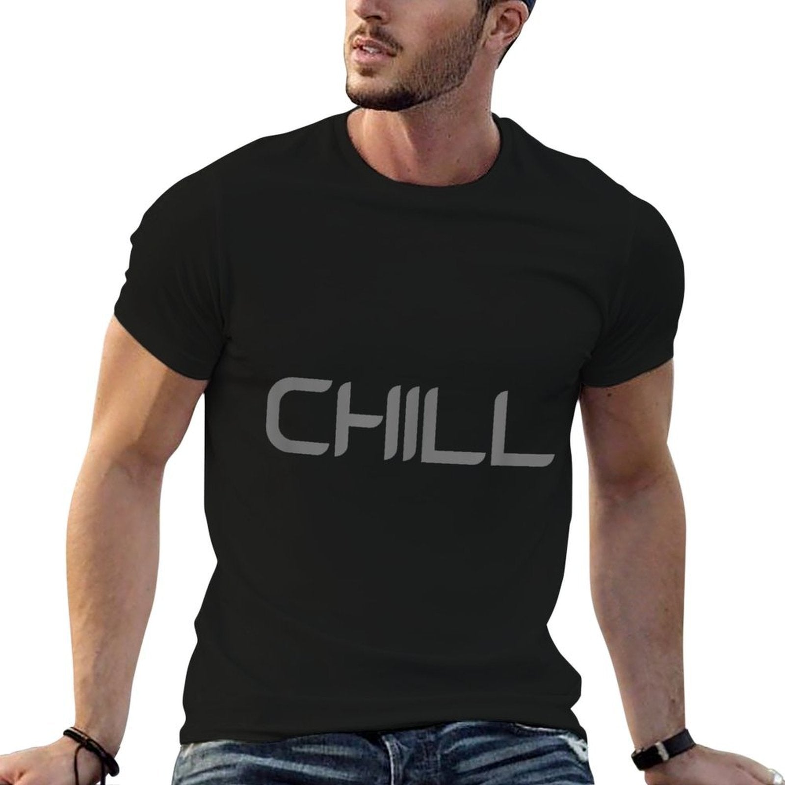 Chill Graphic Tops For Women Cool Trendy Mens  Classic T-Shirt