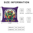 What A Long Strange Trip Soft Gift Ready Throw Pillow