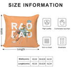 Rad Dad Soft Warmth Comfort Throw Pillow
