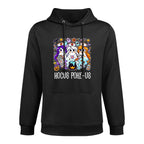 Funny Witches Nurse Spooky Nurse Witch Halloween Nursing Pun Customizable Surface Hoodie
