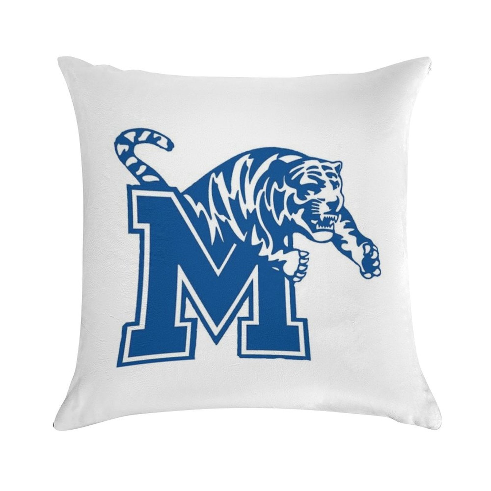 Memphis Tigers Soft Decorative Cover Throw Pillow