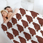 Djungelskog Velvety-soft Throw Blanket