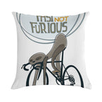 Funny Cycling Sloth Soft Style Accent Throw Pillow