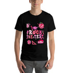 Rock The Test Testing Day Dont Stress Do Your Best Teacher  Trendy Pattern T-Shirt