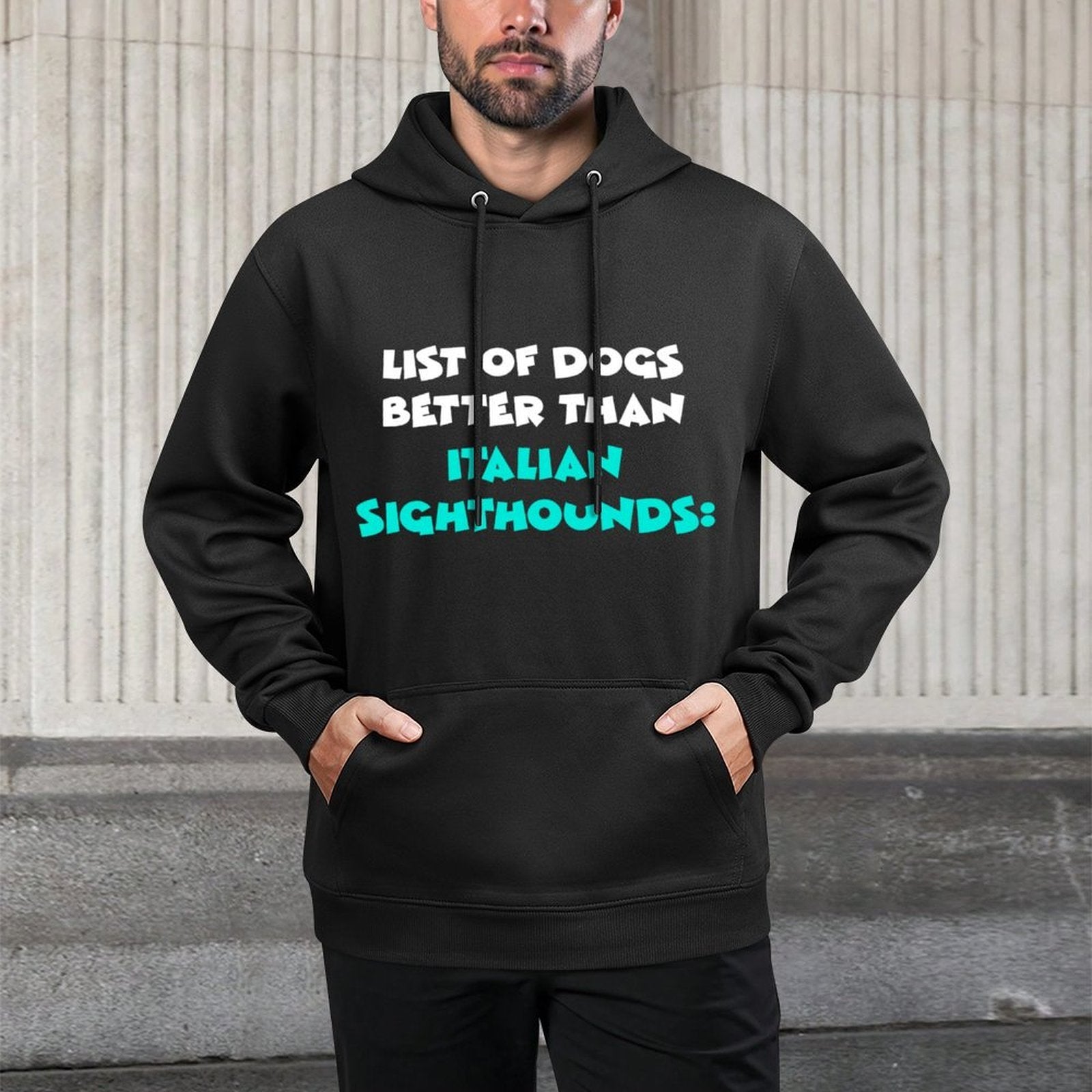 List Of Dogs Better Than Italian Sighthounds Sweatshirt Moisture-Wicking Hoodie
