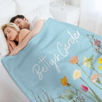 Betty's Garden Lightweight Throw Blanket