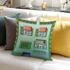 Pokemon Palett Town Soft Fade-Resistant Throw Pillow