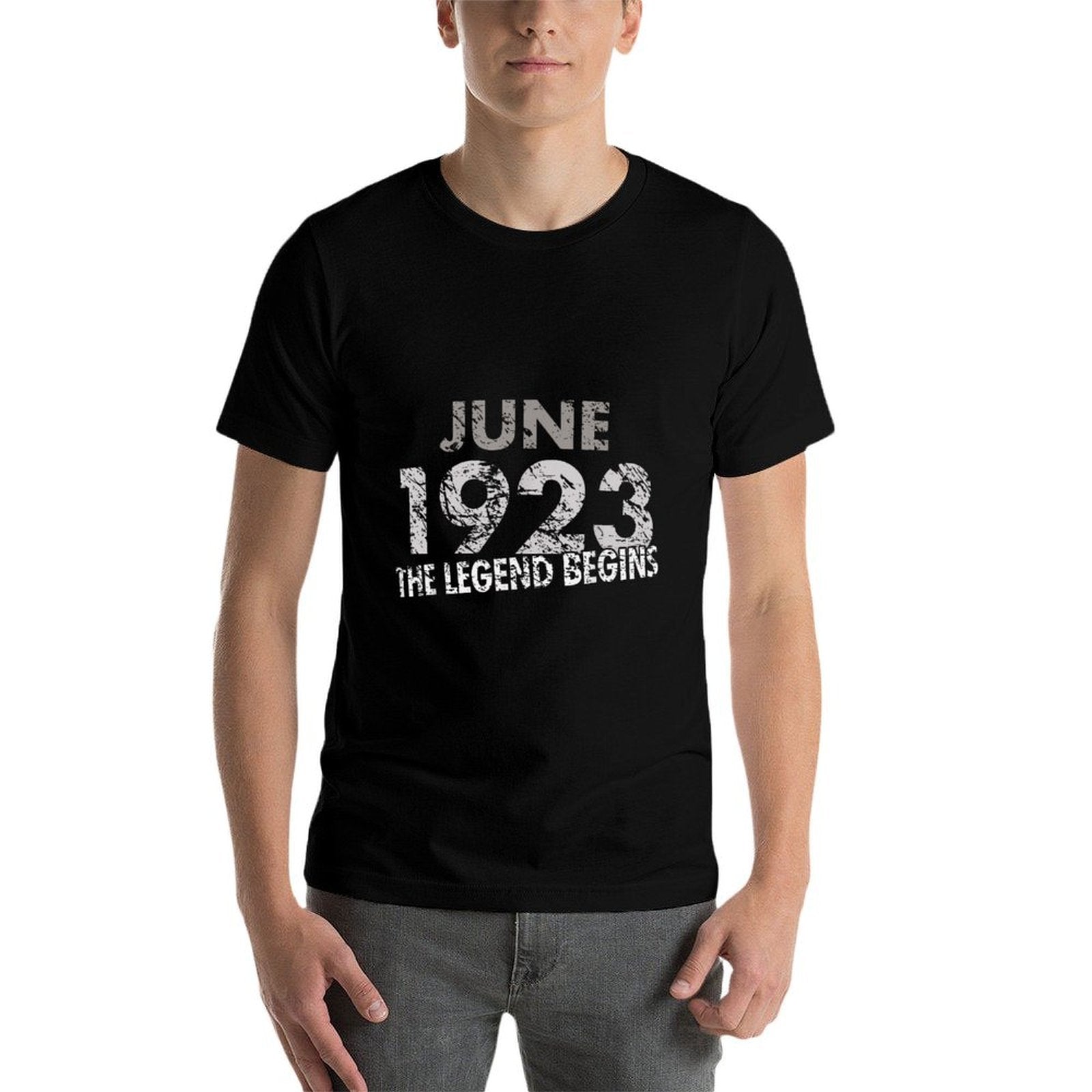 100th Birthday - June 1923 - The Legend Begins  Versatile T-Shirt
