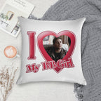 I Love My Babygirl Dean Winchester Soft Shrink-Resistant Throw Pillow
