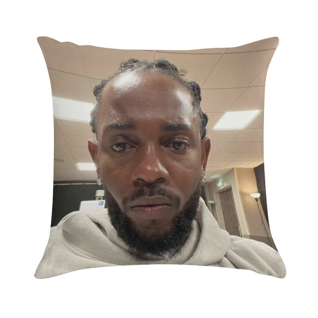 Kendrick Lamar Soft Ultra-Soft Texture Throw Pillow
