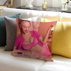 Sydney Sweeney Soft Style Accent Throw Pillow