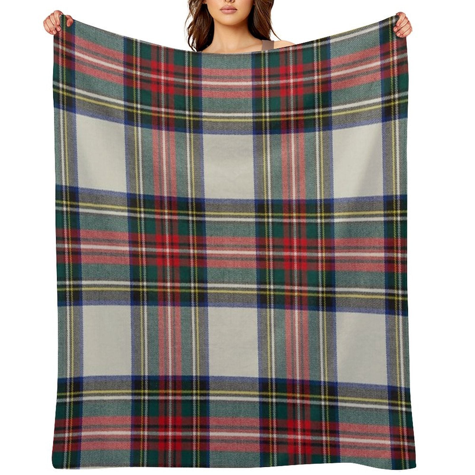 Stewart Dress Scottish Tartan Premium Throw Blanket