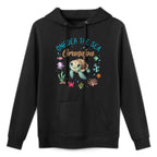 Oneder The Sea Grandpa Sea Turtle Theme Matching Family Breathable Fabric Hoodie