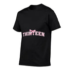 13th Coquette Themed Birthday Thirteen Year Old Coquette Bow  Quick-drying T-Shirt
