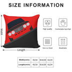 Lancia Fulvia Soft Shrink-Resistant Throw Pillow