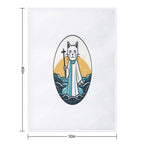 Jesus Kitten, Jesus Is Savior Cat Quick-dry Throw Blanket