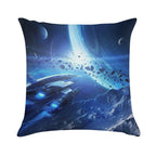 Mass Effect Normandy SR2 Soft Ultra-Soft Texture Throw Pillow