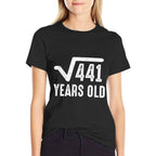 Square Root of 441  21st Birthday T Comfortable T-Shirt