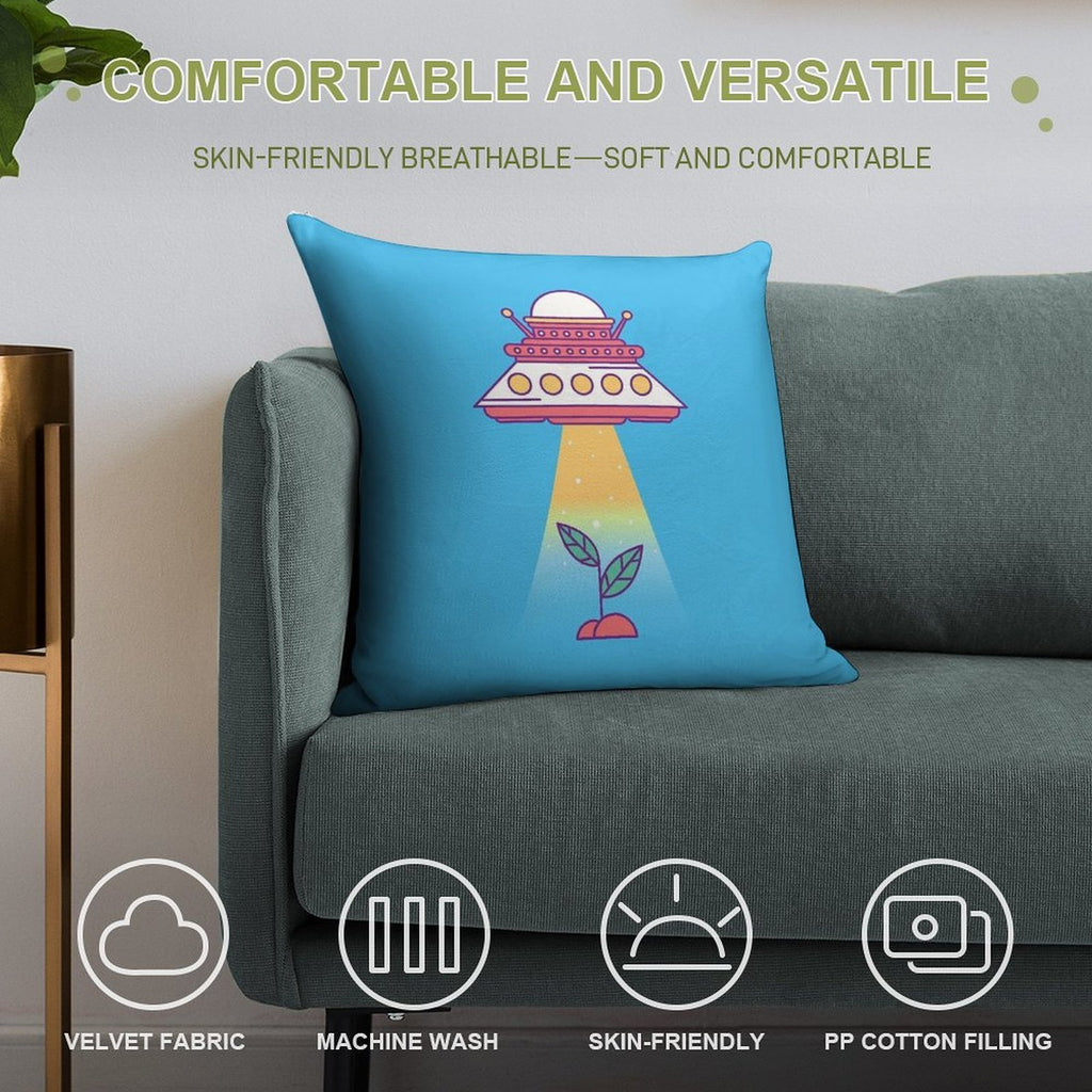 The Life Stealer Soft Fade-Resistant Throw Pillow