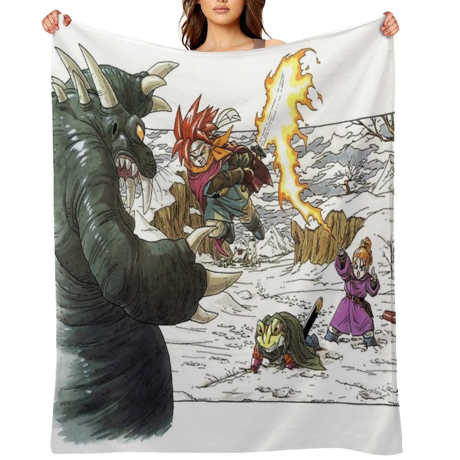 Chrono Trigger All-season Throw Blanket