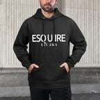 Esquire Est. 2025 Attorney Lawyer Law School Graduation Durable Construction Hoodie