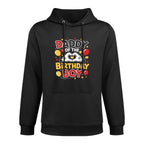 Daddy Of The Birthday Boy Matching Dad Son Family Bday Breathable Fabric Hoodie