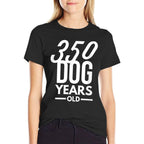 350 Dog Years Old - Funny 50th Birthday Gift  Quick-drying T-Shirt