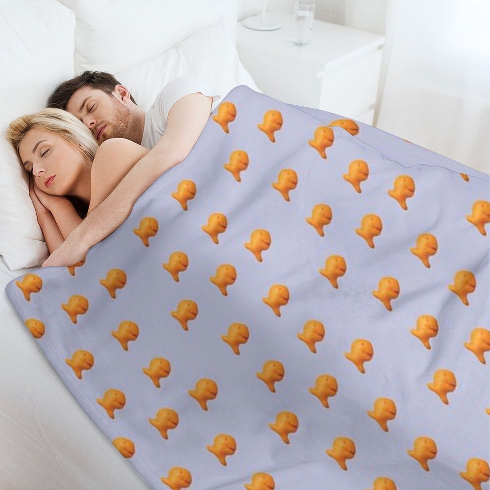 Goldfish Crackers Easy Care Throw Blanket