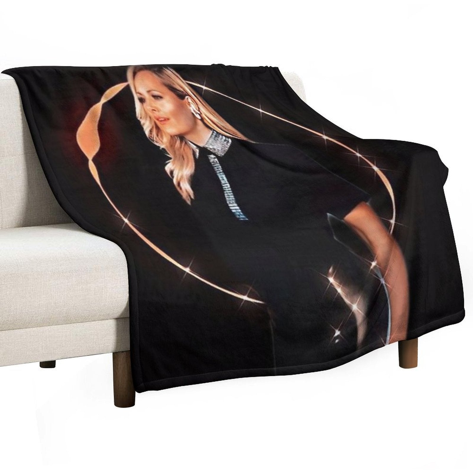 Helene Fischer Lightweight Throw Blanket