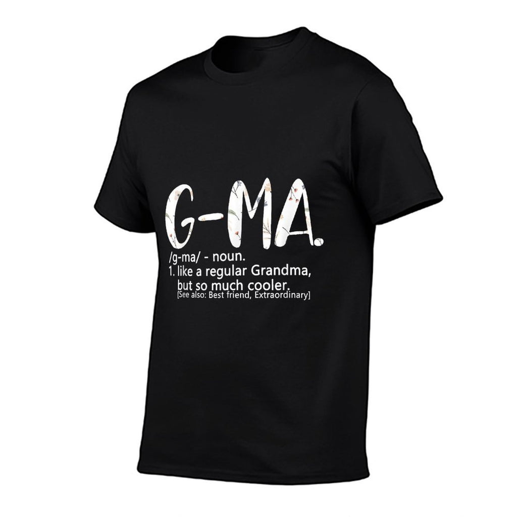 G-Mas for Women Mothers Day Idea Cute Grandma G-Ma  Cotton T-Shirt