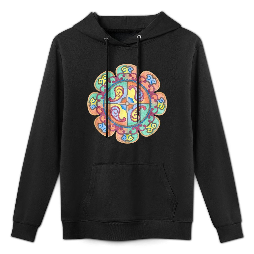 Mandala T Colorfast Hoodie