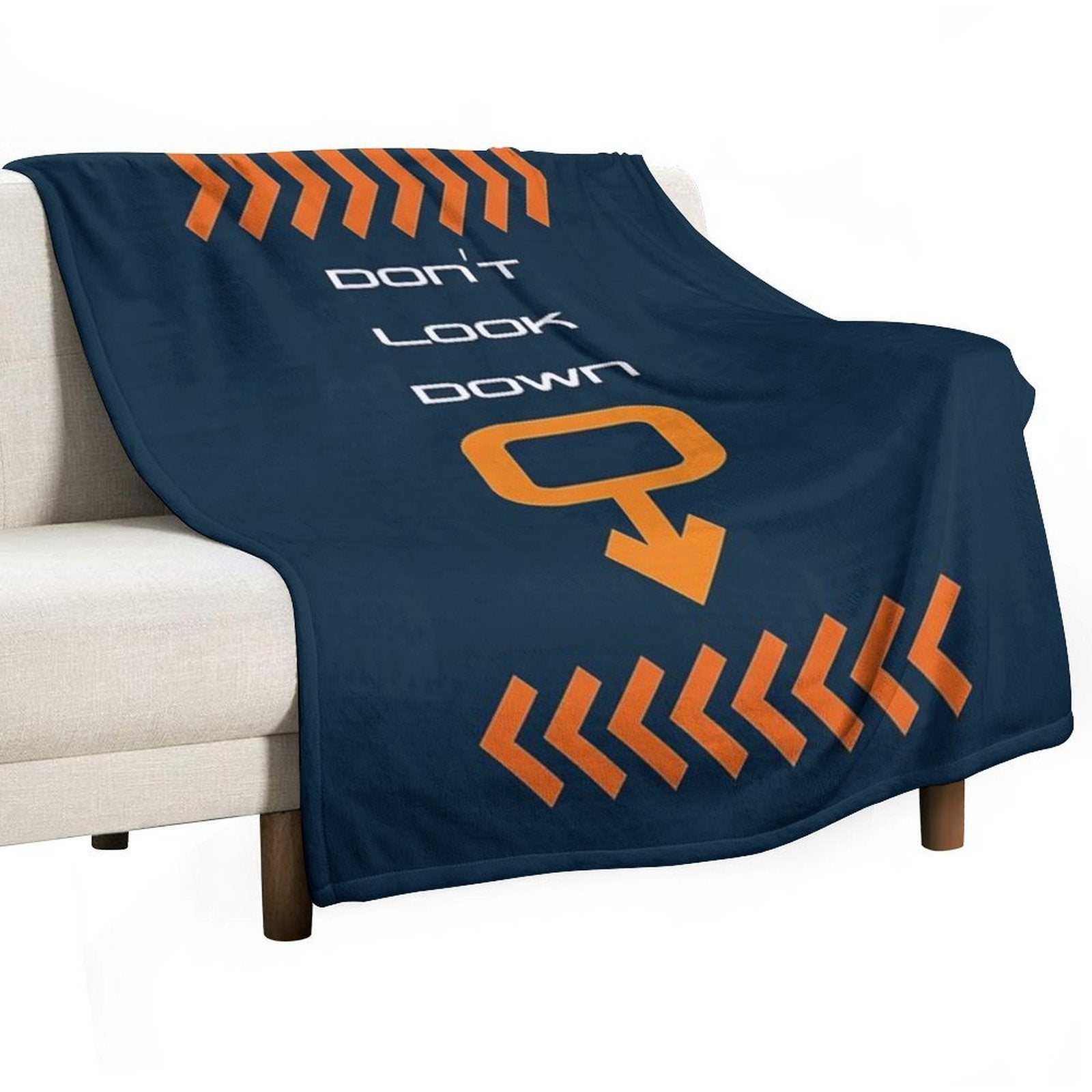 Oblivion Alton Towers Dont Look Down Premium Throw Blanket