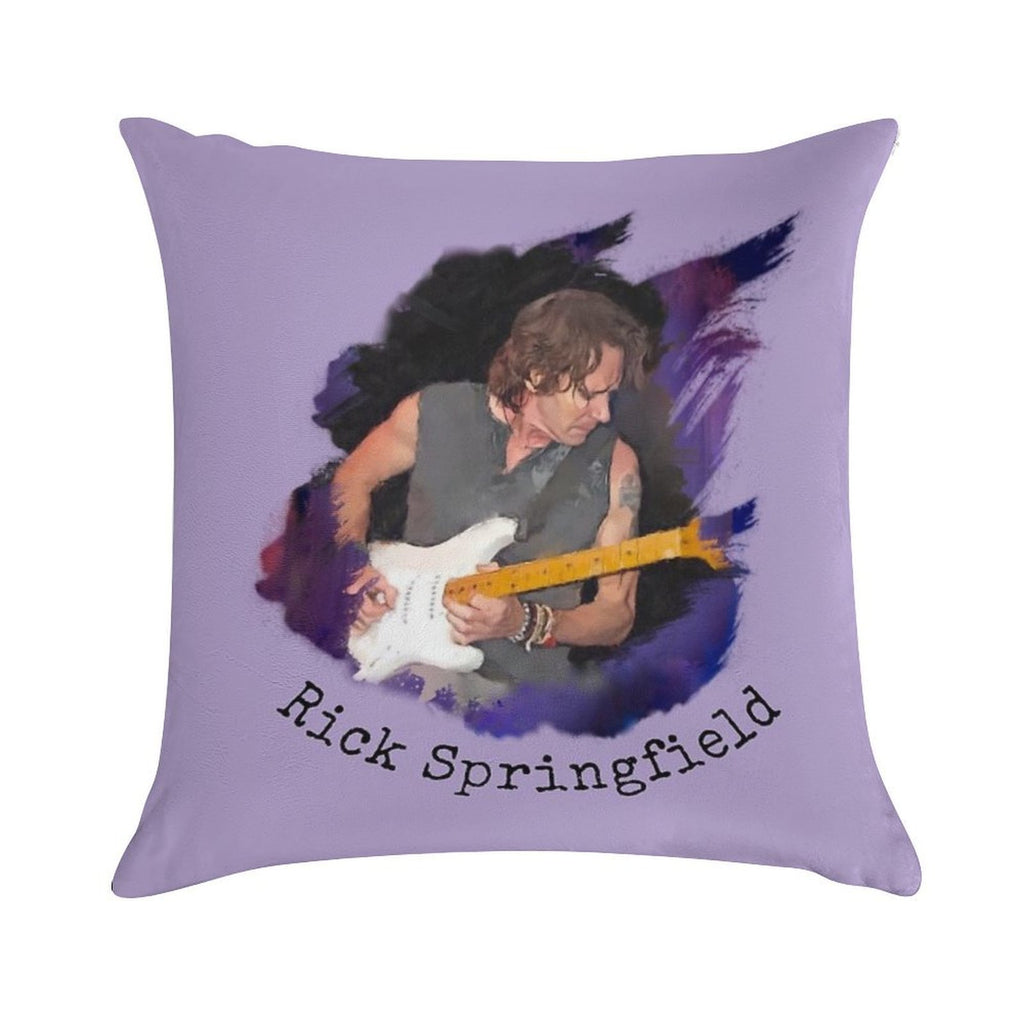 Rick Springfield In Concert Soft Decorative Cover Throw Pillow