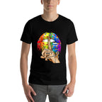 Dont Judge What You Dont Understand LGBT Pride Lips  Polyester Blend T-Shirt