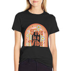 Five Is A Vibe 5th Birthday Party 5 Years Old Kids Boy Girl  Summer-ready Fabric T-Shirt