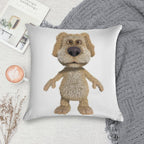 Talking Ben Soft Luxury Feel Throw Pillow